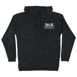 Godzilla Hand Mens Santa Cruz Hoodie Black